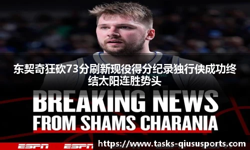 东契奇狂砍73分刷新现役得分纪录独行侠成功终结太阳连胜势头